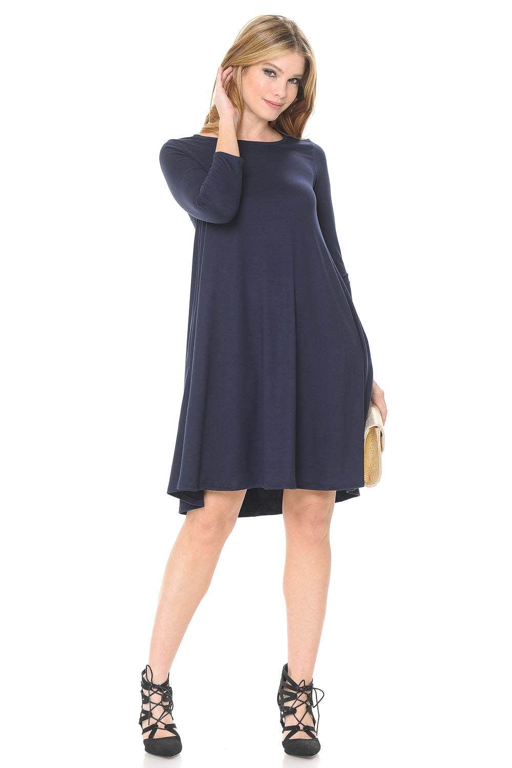 Trapeze Swing Dress