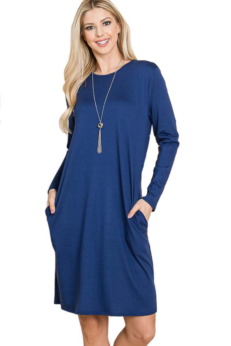 Long Sleeve Midi Dress