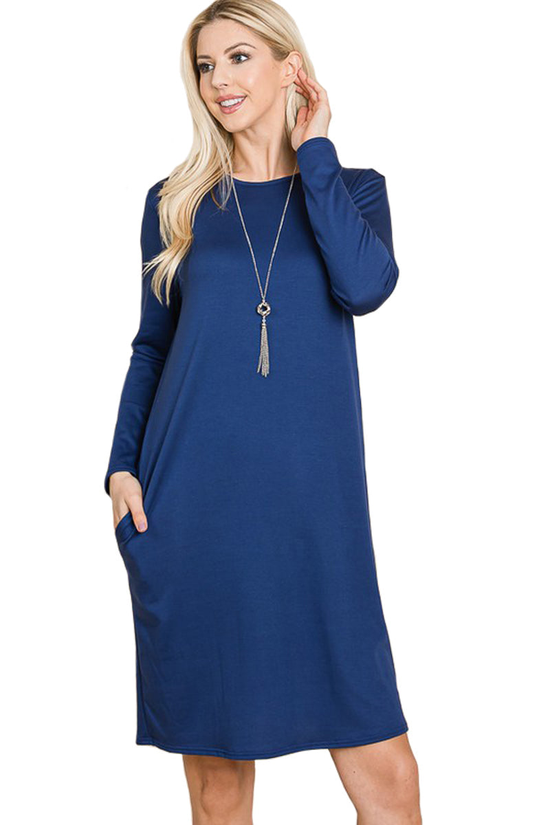 Long Sleeve Midi Dress