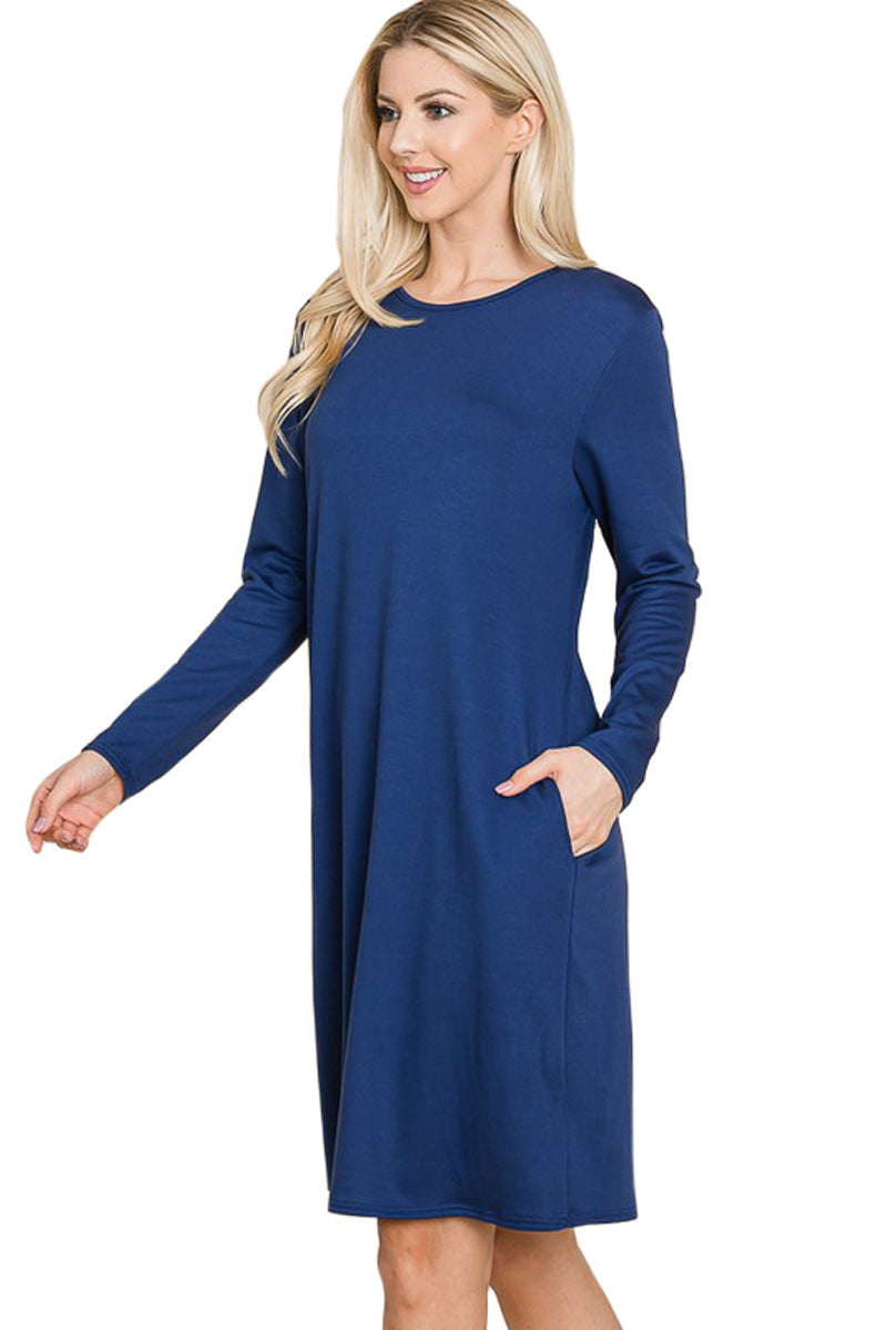 Long Sleeve Midi Dress