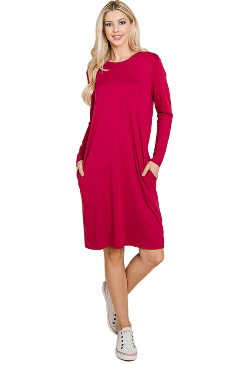 Long Sleeve Midi Dress