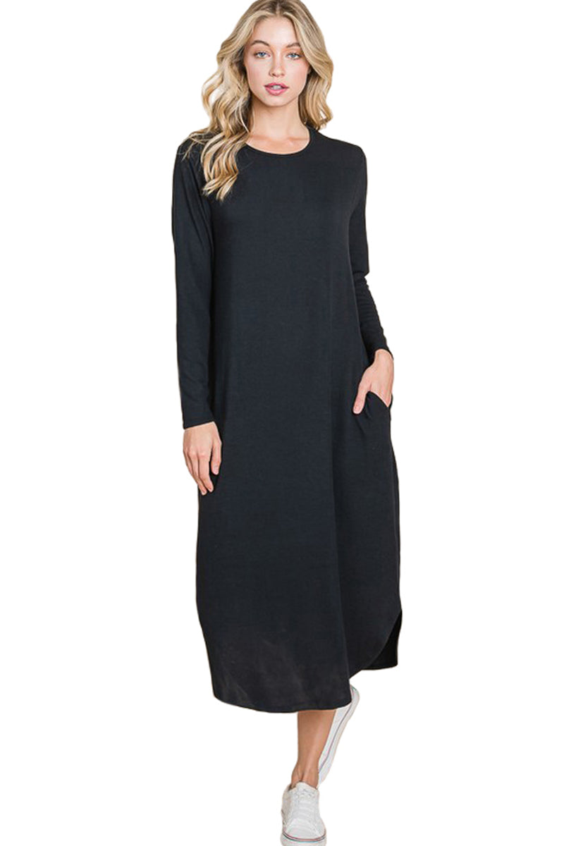 Long Sleeve T-Shirt Dress