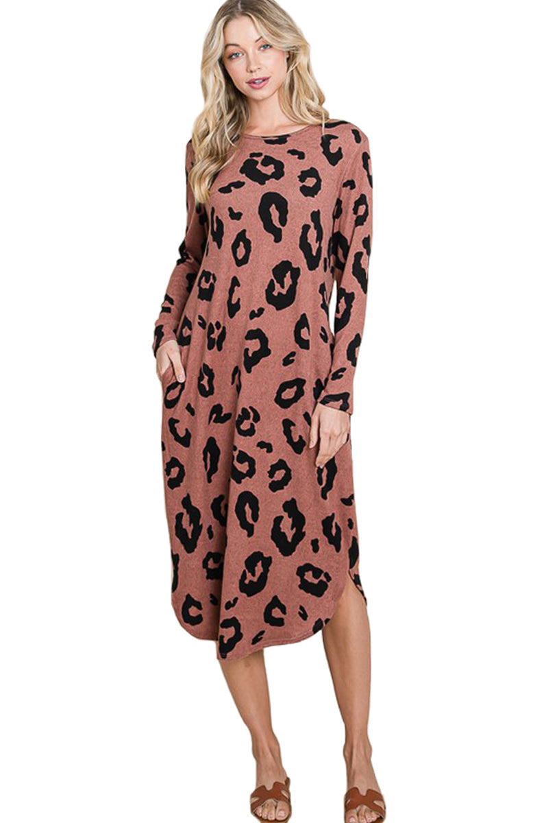 Long Sleeve T-Shirt Dress