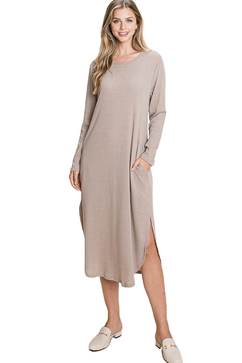 Long Sleeve T-Shirt Dress